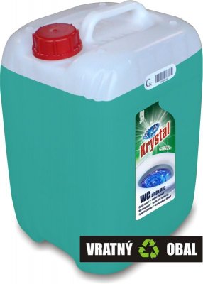 KRYSTAL WC kyselý na keramiku s ochranou zelený 20l